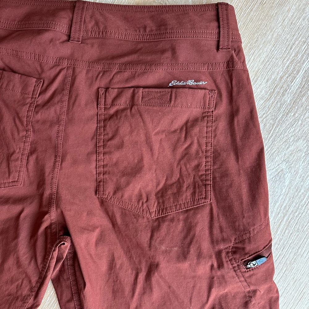 Eddie Bauer First Ascent Guide Pro Shorts – Men’s Size 34 Rust - Picture 5 of 5